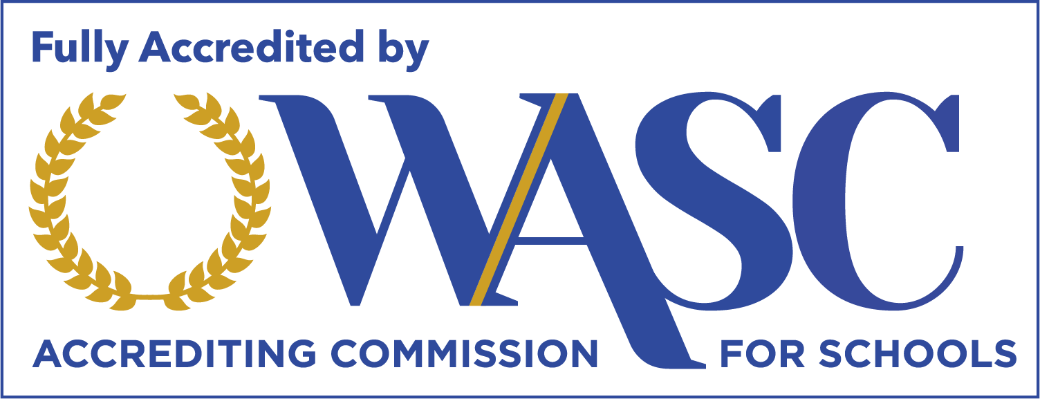 WASC – Western Association of Schools and Colleges (Fully Accredited)